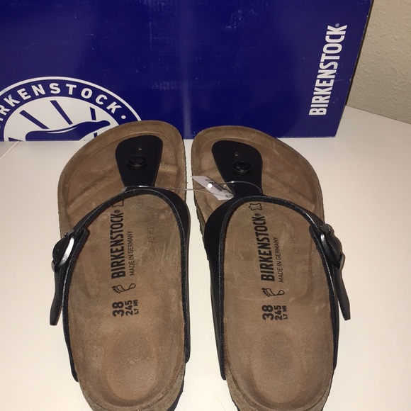 NWT. Black Birkenstock’s. - Picture 3 of 4